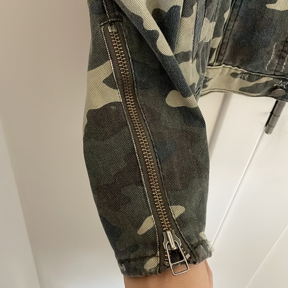 Jay Walker camo denim jacket - Picture 3 of 7
